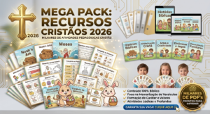 PACK OURO: MILHARES DE ATIVIDADES PEDAGÓGICAS CRISTÃS – EDIÇÃO 2026
