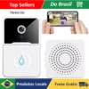 Campainha Interfone Inteligente Camera E Audio Wi-fi Sem Fio - Neverdie Store