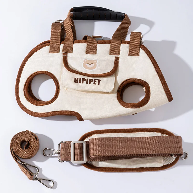 Bolsa multifuncional para cães, portátil, fácil de limpar, com alça ajustável para animais de estimação para passeio, idosos ou feridos. - Imagem 3