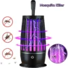 Lâmpada Mata-Mosquitos, Repelente de Insetos, Menos Radiação, Silenciosa, Armadilha Elétrica para Insetos, Carregamento USB, Repelente de Mosquitos para Uso Externo