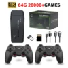Console de videogame m8 atualizado, 64g, 20000 jogos, retrô, portátil, controle sem fio, lite, 4k, vara de jogo para presentes de natal