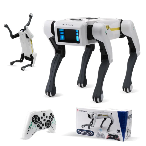 Robô cão voz diálogo app programação de controle remoto canta e dança otimo brinquedo para crianças brinquedos