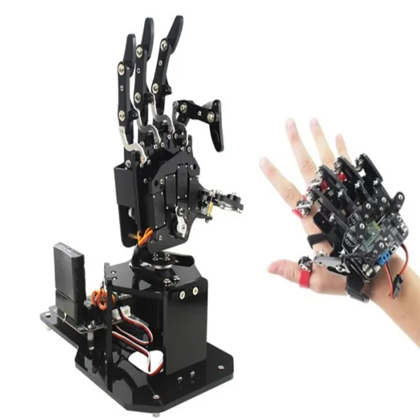 Mão robô biônica, controle na palma da mão - codigo aberto arduino