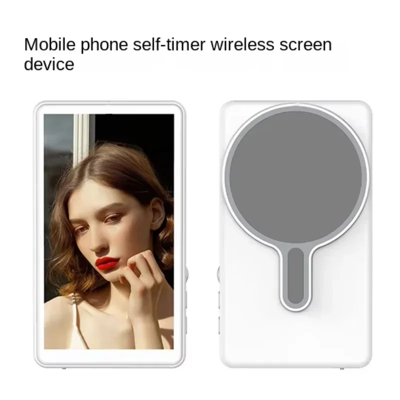 Monitor Sem Fio para Câmera Traseira para filmar melhor, Tela Magnética para Smartphone, Ferramenta de Selfie para Gravação de Vídeo ao Vivo e Vlog ao Ar Livre - Imagem 4