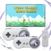 Sf900 retro console de videogame hd jogo vara com 4900 jogos para snes controlador sem fio 16 bits consolas de videojuegos para nes