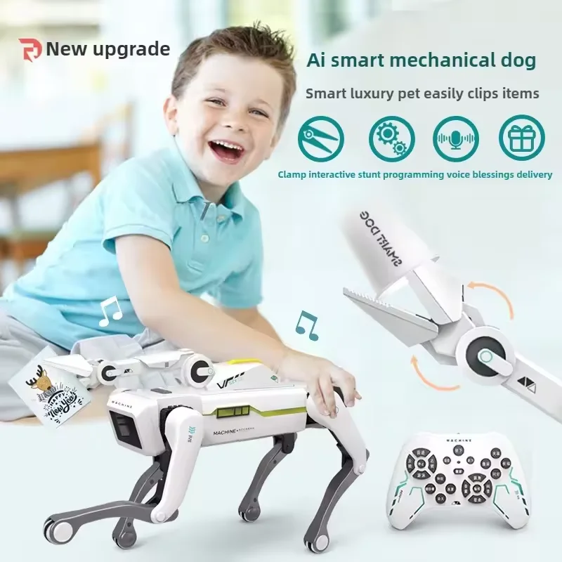 Smart Dog com app, e controle - multifuncional cão ,ducativo biônico inteligente um verdadeiro robô - Imagem 4