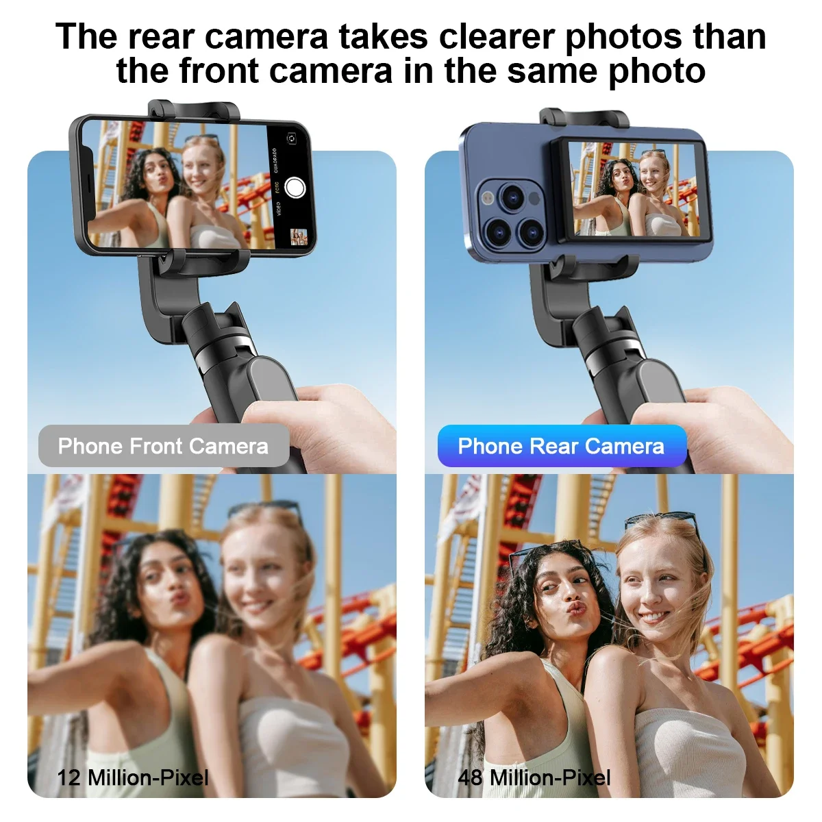 Monitor Sem Fio para Câmera Traseira para filmar melhor, Tela Magnética para Smartphone, Ferramenta de Selfie para Gravação de Vídeo ao Vivo e Vlog ao Ar Livre - Imagem 6