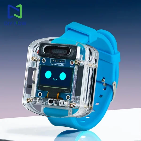 Xiaozhi ai kit de relógio de voz eletrônico inteligência artificial conversa esp32 s3 n16r8 placa desenvolvimento tela oled robô ai