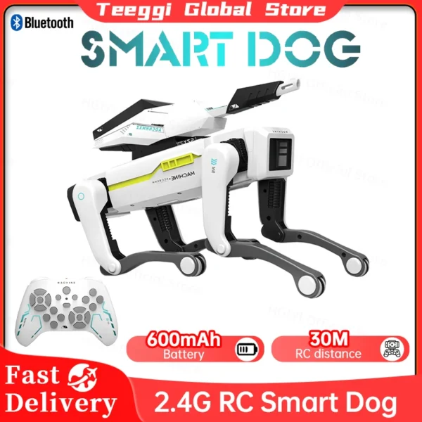 Smart Dog - Cachorro Ia - educativo biônico - inteligente robô