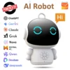 Tuya inteligente ai robô wifi educação precoce brinquedos para crianças reconhecimento de fala & voz interativa máquina aprendizagem educacional