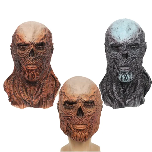 Máscara para adultos rosto cheio máscaras de látex estranho halloween horror festa cosplay acessórios