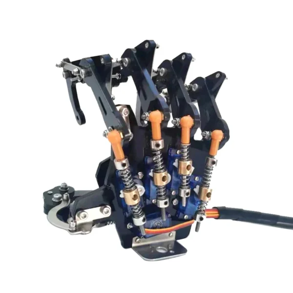 Mão robô mão com cinco dedos e controle esquerda direita palma biônica para arduinorobot mão kit diy pinça programável garra