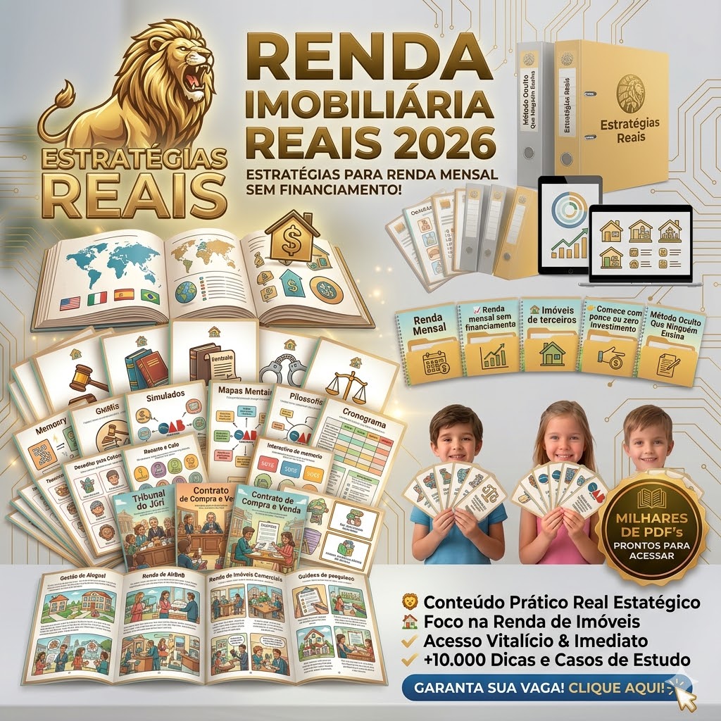 Ganhe dinheiro com imóveis sem ter imóveis