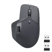 Rapoo MT760L/MT760M Mouse sem fio recarregável multimodo ergonômico 4000 DPI Suporte até 4 dispositivos Mouse Bluetooth
