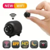 Câmera Mini X5 1080P HD Wifi Sem Fio com Visão Noturna e Detecção de Movimento, Câmera de Segurança para Casa, Gravador de Vídeo e Áudio