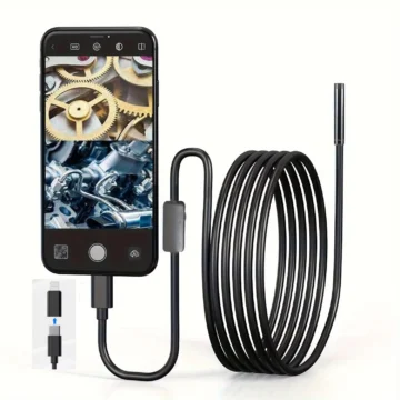 Câmera endoscópica industrial com duas portas para sistema iOS/Android HD 960P