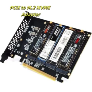 Adaptador pcie para m.2 nvme nvme m.2 pci express adaptador 32gbps placa pci-e pci x16 m chave ssd placa de expansão de computador adicionar em cartões