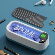 Máquina portátil multifuncional da limpeza dos óculos da casa, máquina da limpeza da joia dos óculos da vibração de alta frequência