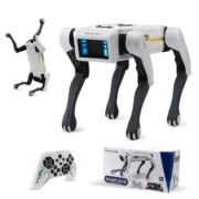 Robô cão voz diálogo app - controle remoto canta E dança