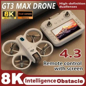 Drone com GPS profissional - HD fotografia aérea -  Controle remoto 8K